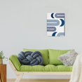 thumbnail image 2 of Striking Unframed Abstract Wall Art Prints - 12x16inch Boho Decor in Minimalist Geometric Design, Neutral Line Art Perfect for Mid Century Modern Bedroom Display., 2 of 7