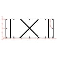 thumbnail image 2 of Multinautic Dock Float, Hollow,  24" x 60" x 08", 2 of 2