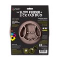 thumbnail image 1 of Slow Feeder - Lick Pad Combo Dog Toy, 1 of 6