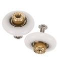 thumbnail image 1 of 2 Pcs Rouleaux de Porte de Douche de Remplacement pour Salle de Bain, Roues de Porte Coulissante en Verre, 1 of 5