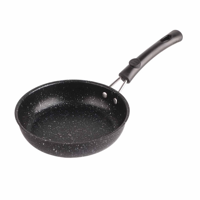 Egg Skillet, Non Stick Skillet Pan Small Stainless Steel Frying Pan Cookware With Easy Grip Handle For Indoor Outdoor Cooking