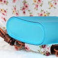 thumbnail image 3 of yuksok Water Bottle, Reusable Water Bottles - Small Plastic , Refillable Flat Memo Blue, 3 of 8