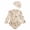 Beige, variant on Japceit Girls Swimsuits Size 6 Girls Swimsuits Size 12 Baby Boys Girls Swimwear Childrens Swimsuit Printed Long-Sleeved Swimsuit Surfing Zippered Swimsuit with Hat Baby Boy Bathing Suit