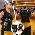 thumbnail image 4 of Sports Weightlifting Wrist Straps with Double Leather Layer for Enhanced Grip and Support Optimized Hand and Wrist for Gym and Powerlifting, 4 of 8
