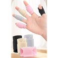 thumbnail image 2 of Estbridge 8Pcs Finger Splints  Trigger Finger Support Braces Finger Tape Finger Wraps Straps Finger Stabilizer for Injury Pain Relief Broken Arthritis Sprain Support Protect  Multicolor, 2 of 7