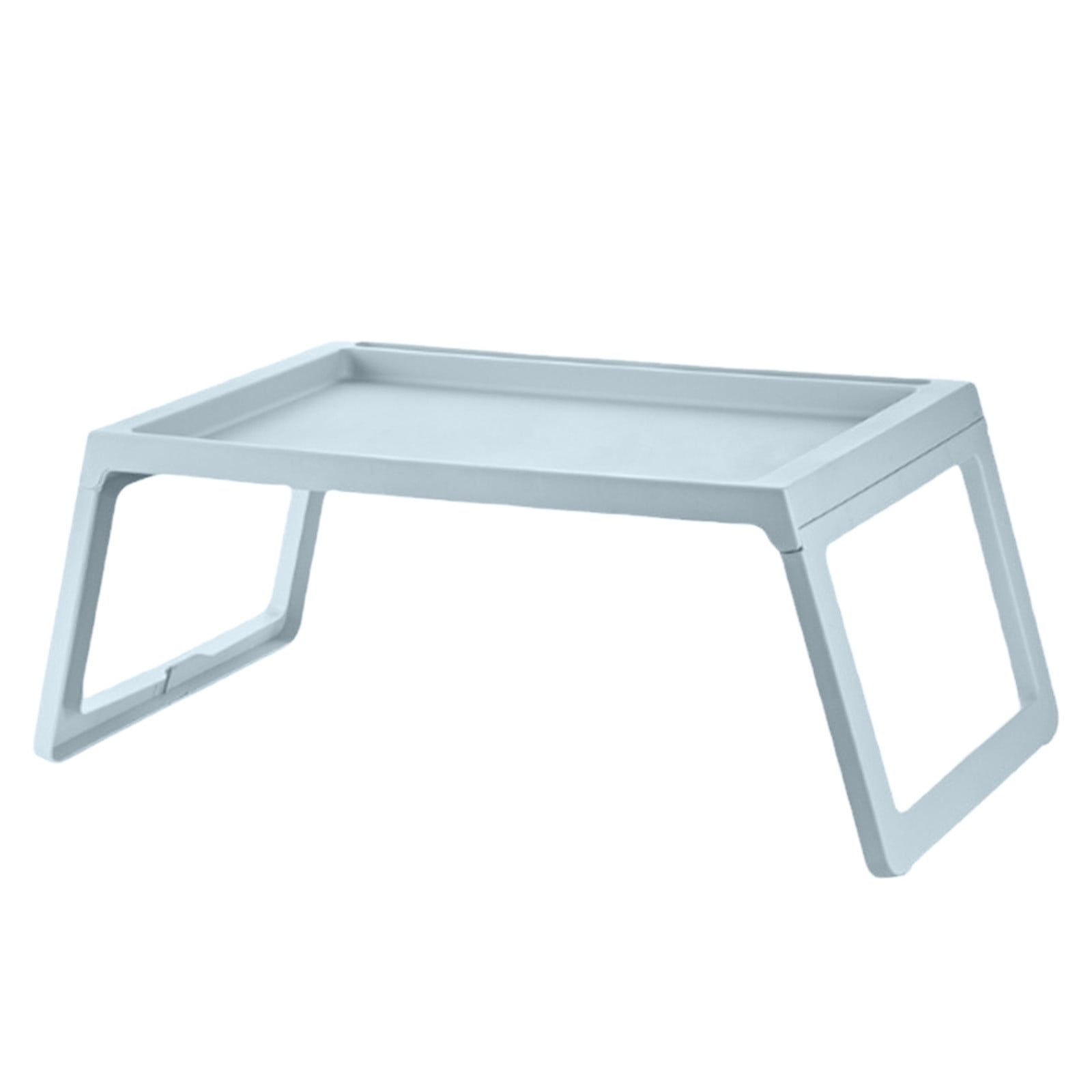 SLYNSHome Bed Desk,Foldable Laptop Lap Desk Tray Table for Bed/Couch/Sofa Working,Reading - Blue