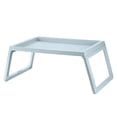 thumbnail image 2 of Jubipavy Table Pliante en Plastique sur Lit Table d'Ordinateur Pliable Bureau de Rangement, 2 of 6