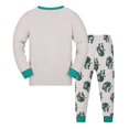 thumbnail image 3 of Ensemble de Pyjama pour Petit Garçon, Imprimé Dinosaure, Col Ras du Cou, Doux et Confortable, Pyjamas d'Été, Tenue de Nuit, Pyjamas pour Garçons, Taille 5-6 Ans, 3 of 4