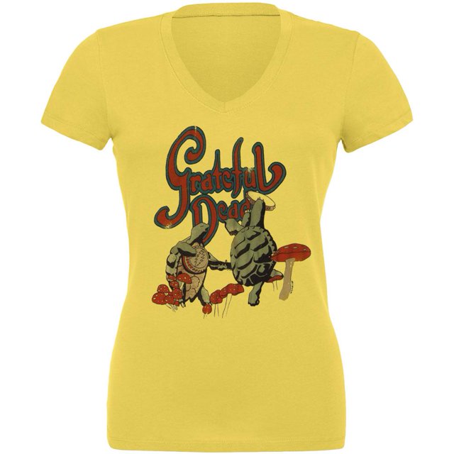 Grateful Dead - T-Shirt à Col en V pour Jeunes « Dancing Terrapins »