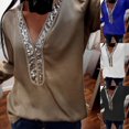 thumbnail image 1 of Haut Blouse en Mousseline à Col en V pour Femmes Grande Taille, 1 of 3