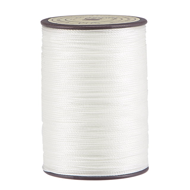 Unique Bargains Fil Ciré en Polyester Perlé, 175 Yards, 0,45 mm