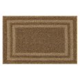 thumbnail image 1 of Mohawk Home - Tapis touffeté en polyester à motif de bordures, noir/havane, 1 of 8