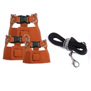 Hearth & Gear Squirrel Leash And Harness For Small Medium Large Adjustable Soft Mesh Vest No Reflective Strap For Walking Training Outdoor Control 50ft Dog Leash 15 Ft Dog Leash Retractable Dog Leash