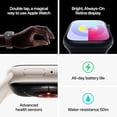 thumbnail image 4 of Apple Watch Series 9 GPS + Cellular 41mm Midnight Aluminium Case with Midnight Sport Band - M/L, 4 of 5