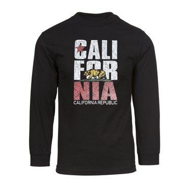 Gravity Threads California Republic Mens Long-Sleeve Shirt - Black - 3X-Large