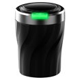 thumbnail image 2 of COFEST Car Ashtray with LED Night Light， Separable Design， Holds 60-80 Cigarettes， Smoke Locking， Automatic Lighting Black, 2 of 8