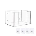 thumbnail image 3 of DOLITY Grocery Bag Holder Acrylic Trash Bag Organizer Garbage Bag Dispenser Storage Box 1 Layer, 3 of 8