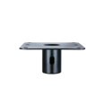 thumbnail image 2 of Attwood Marine Boat Seat Pedestal Base Plate SP-69773 Snap Lock; Square; 7 Inch Length x 7 Inch Width; Non-Threaded; Satin; Stainless Steel; ABYC - AO; For Use With 1.77 Inch Diameter Posts, 2 of 4