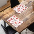 thumbnail image 4 of Fasiaou Valentine's Day Placemat Festive Party Dining Room Table Cover Home Kitchen Table Heat Mat,C, 4 of 6