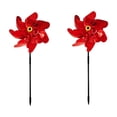 thumbnail image 3 of Reflective Windmill Device for Outdoor Gardens and Patios to Deter Birds with Sparkling Motion 2PCS, 3 of 5