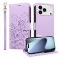 thumbnail image 5 of Compatible with iPhone 17 Pro Case Wrist Strap Leather Dog Embossed Pocket Card Slot Holders, 5 of 5