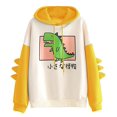 thumbnail image 2 of TIMIFIS Women's Casual Long Sleeve Drop Shoulder Oversized Pullover Hoodie Sweatshirt TopsFall, 2 of 7