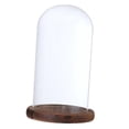 thumbnail image 2 of simhoa Cloche en Verre pour Plantes et Fleurs avec Base Noire, 2 of 3
