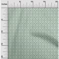 thumbnail image 2 of oneOone Rayon Light Green Fabric Geometric Sewing Craft Projects Fabric Prints By Yard 56 Inch Wide, 2 of 5