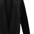 thumbnail image 5 of LOVZFMLL Cardigan for Women's Cardigan Color Coarse Knit Loose Oversized Knitwear, 5 of 5