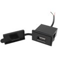 thumbnail image 2 of Car Charger Single USB Square Shape Adapter 12V To 24V Socket Power Adapter Switch Intelligent Car Charger For Mobile Phones, 2 of 5