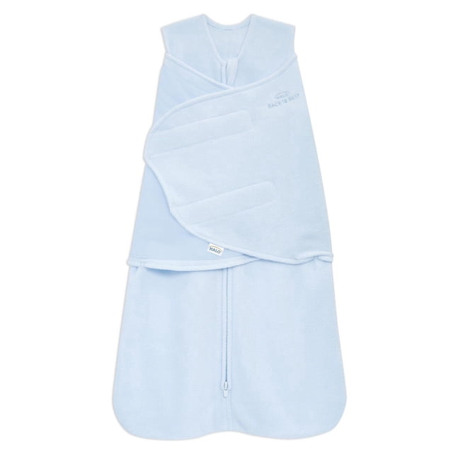 Couverture à Emmailloter HALO® SleepSack® - Micro-Polaire - Bleu PT
