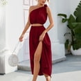 thumbnail image 2 of Birdeem Womens Fashion Bow Split Large Swing Suit Dress, 2 of 8