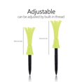 thumbnail image 2 of Greensen 3 PCS / 1 Set Adjustable Golf Tees Training Sports Accessory Parts, Training Golf Tees, Golf Tees, 2 of 8