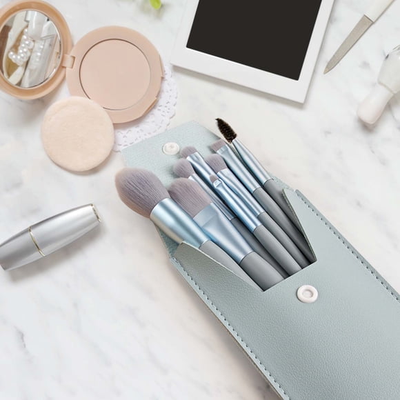EGNMCR 8 Mini Macaron Makeup Brush Set Eye Shadow Blush Portable Full Set Of Soft Hair Round Concealer Eyeliner Beauty makeup brush