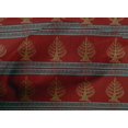 thumbnail image 4 of oneOone Cotton Cambric Fabric Chevron & Tree Block Printed Fabric 1 Yard 56 Inch Wide, 4 of 4