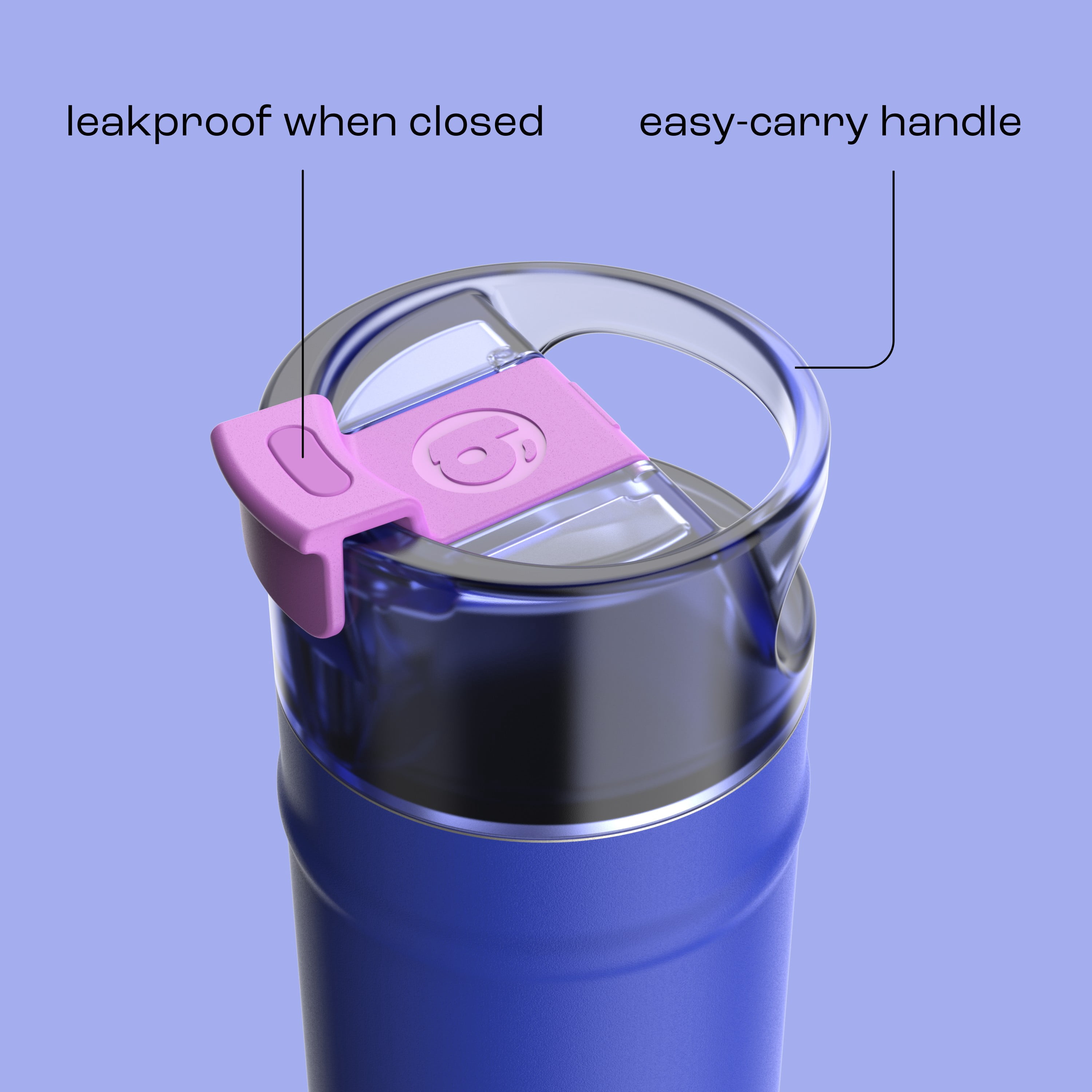 bubba Dualsip Water Bottle with Straw & 2-Way Lid, oz ( ml), Leakproof Stainless Steel Tumbler, Reusable, Dishwasher Safe