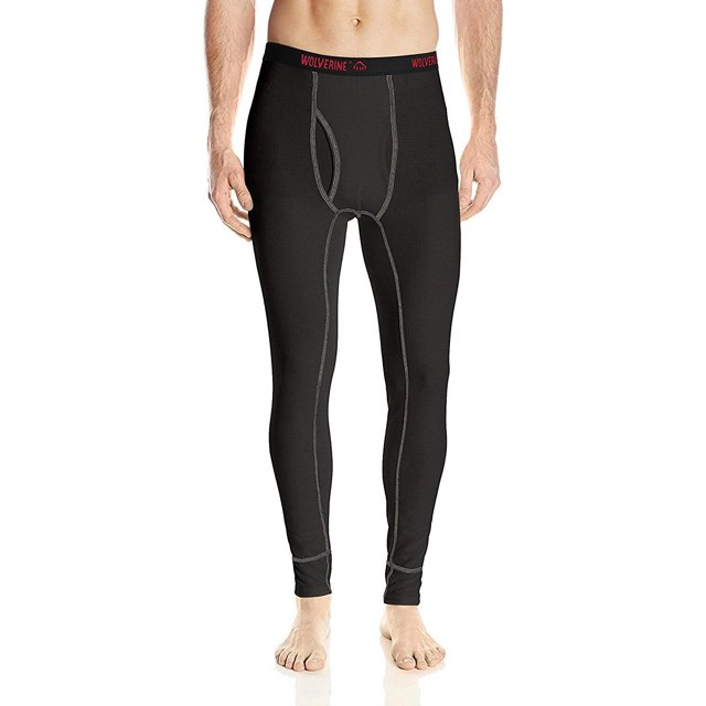Wolverine Pantalon Tech Grid pour Hommes Couche de Base Bas sous-Vêtements Thermiques