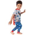 thumbnail image 4 of Bing Bunny Unisex Kids Grey Short Sleeve Long Leg Pyjama Set, 4 of 7