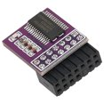thumbnail image 1 of 14Pin TPM2.0 Module, TPM 2.0 Encryption Security Module LPC Interface Standalone Crypto Processor  For Computer, 1 of 8