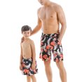 thumbnail image 2 of Family Matching Swimwear Set Father Son Trunks Swimsuits  Two Pieces Mother Daughter Bikini Bathing Suits, 2 of 8