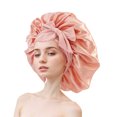 thumbnail image 1 of Decodeary Satin Ribbon Round Hat Versatile Life Helper Comfortable And Breathable Xueya, 1 of 6