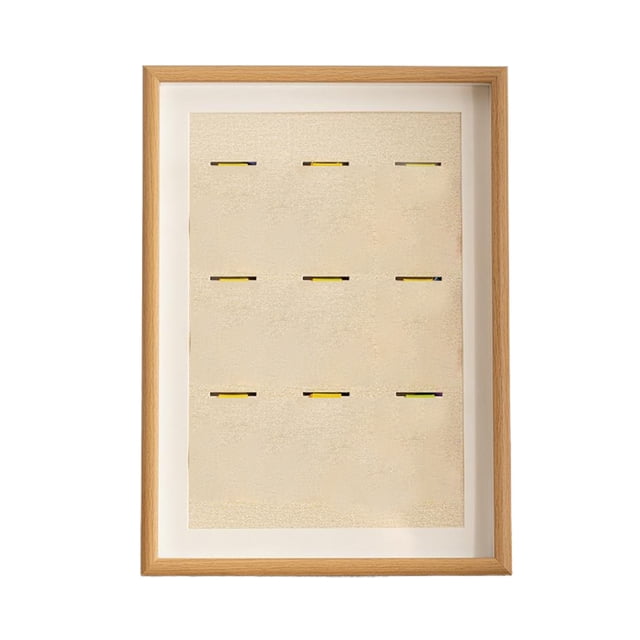 ZheElen Medal Photo Frame Holder Preserve Memories In Style Photo Frame Storage Wooden Medal Photo Display A3 Nine Hole