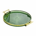 thumbnail image 2 of TopLLC High Color Water Cup Tray Home Living Room Teacup Tea Tray Desktop Cup Storage Tray Premium Feeling Dinner Fruit Plastic Serving Tray Platters Cup Tray, 2 of 6