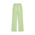 thumbnail image 5 of Women Comfortable High Waisted Wide Leg Pants Drawstring Elastic Trousers Comfy Straight Leg Long Pants With Pockets, 5 of 5