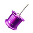 thumbnail image 2 of koolsoo Fishing Reel Spool Aluminum Lightweight Baitcasting Reel Spool for cc80 CR80 Purple, 2 of 9