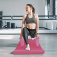thumbnail image 4 of BalanceFrom Complete 7-Piece Yoga Set with 71” x 24” x 0.5” Extra Thick Mat, Pink, 4 of 10