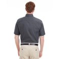 thumbnail image 2 of Harriton Chemise en Sergé à Manches Courtes pour Hommes Foundation 100 % Coton avec Teflonâ„¢, 2 of 3