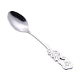 thumbnail image 1 of Pompotops Creative Stainless Steel Rose Spoon Coffee Stirring Spoon Dessert Spoon Couple Spoon Clearance, 1 of 2