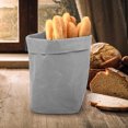 thumbnail image 4 of Kraft Paper Bag Washable Kraft Paper Storage Pouch Vegetable Fruits Storage Bag for Pantries, 4 of 8