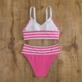 thumbnail image 5 of Cameland Women Summer Plus Size Printing Swimsuit Bikini Split Swimsuit Suit, 5 of 5